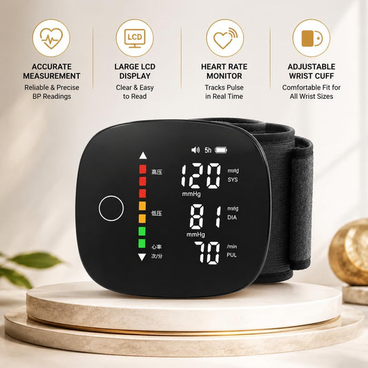 Digital Wrist Blood Pressure Monitor