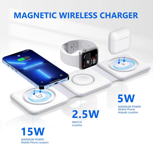 3 IN ONE FOLDABLE CHARGER