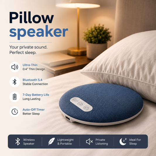 Pillow Speaker for sleeping