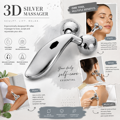 SILVER 3D MASSAGER