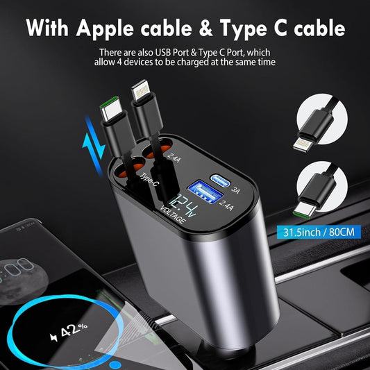 4 IN ONE CAR CHARGER