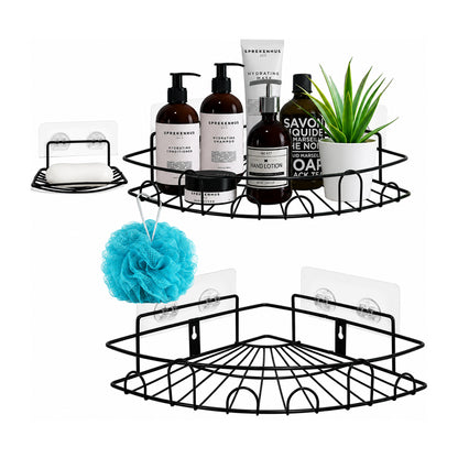 Corner Wall Bathroom & Kitchen Organizer