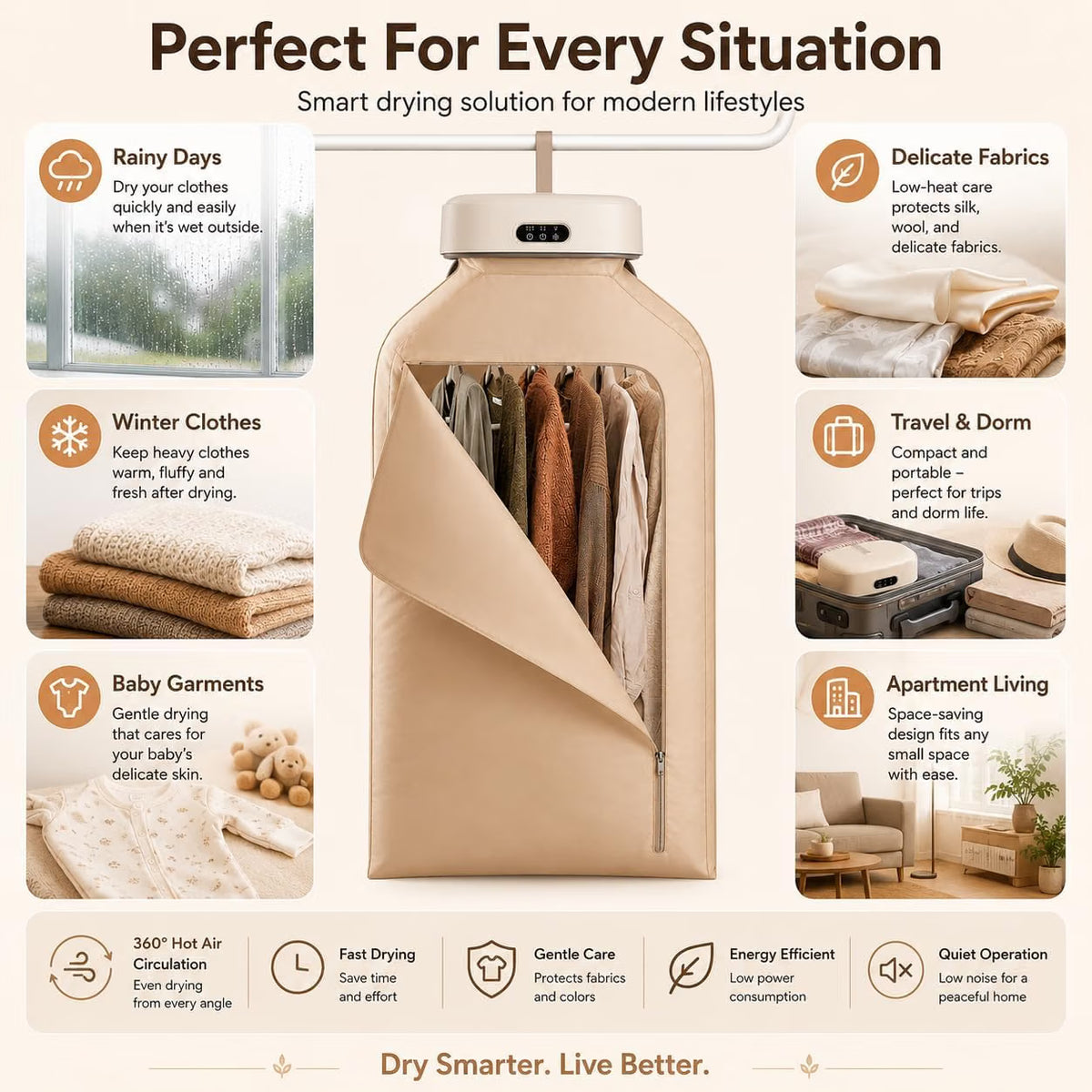 Portable Electric Cloth Dryer
