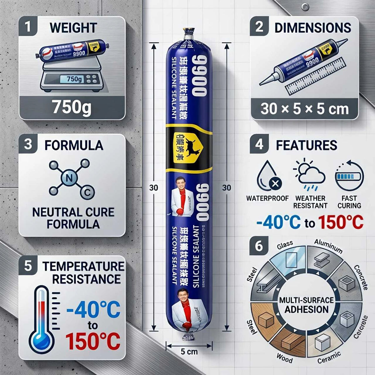 Waterproof Silicone Sealant