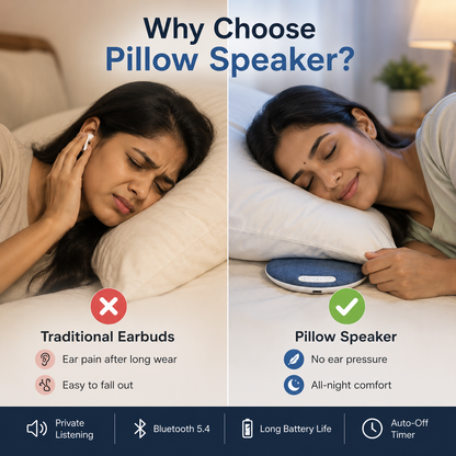 Pillow Speaker for sleeping