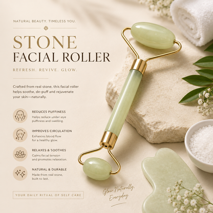 STONE FACIAL ROLLER
