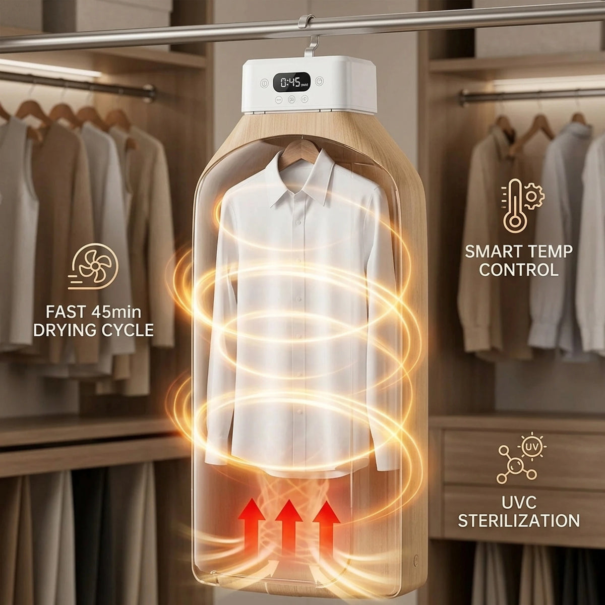 Portable Electric Cloth Dryer
