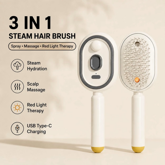 Handheld Steam Hair Brush Comb